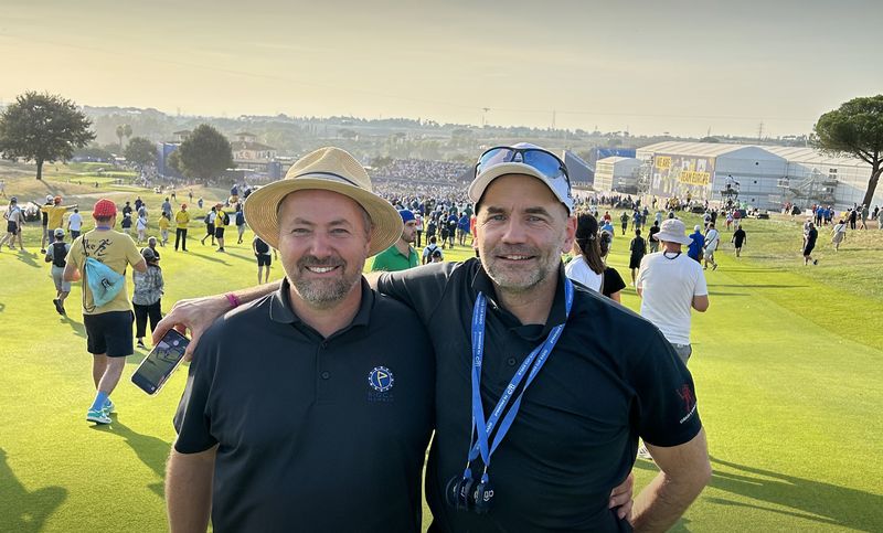 SRG beim Ryder Cup 2023 in Rom